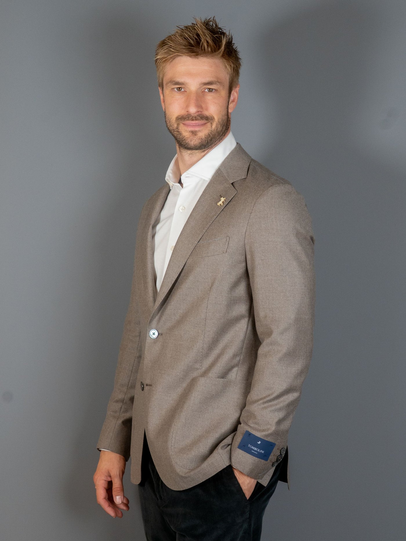 Flannel Blazer Zero Gravity - Sand