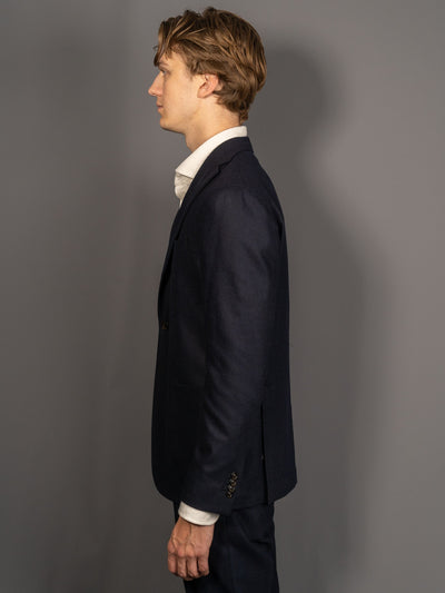 K-Jacket Wool Cashmere - Navy