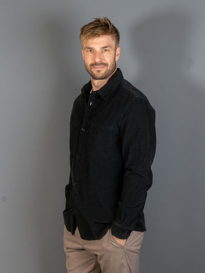 Overshirt Corduroy - Sort