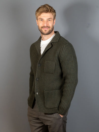 Wool Cardigan - Grøn
