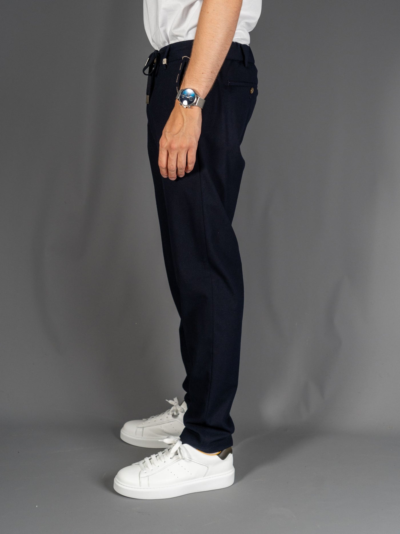 Apollo Contemporary Flannel Pants - Navy