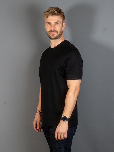 Pima Cotton T-shirt - Sort