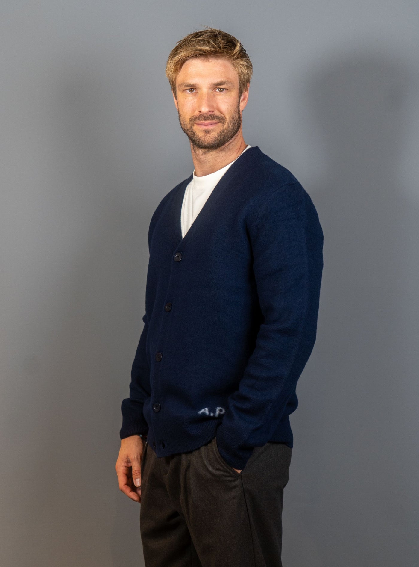 Cardigan Kenny - Navy