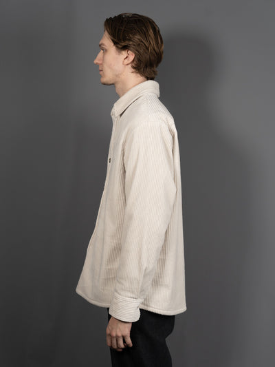 Overshirt Boris Corduroy - Hvid