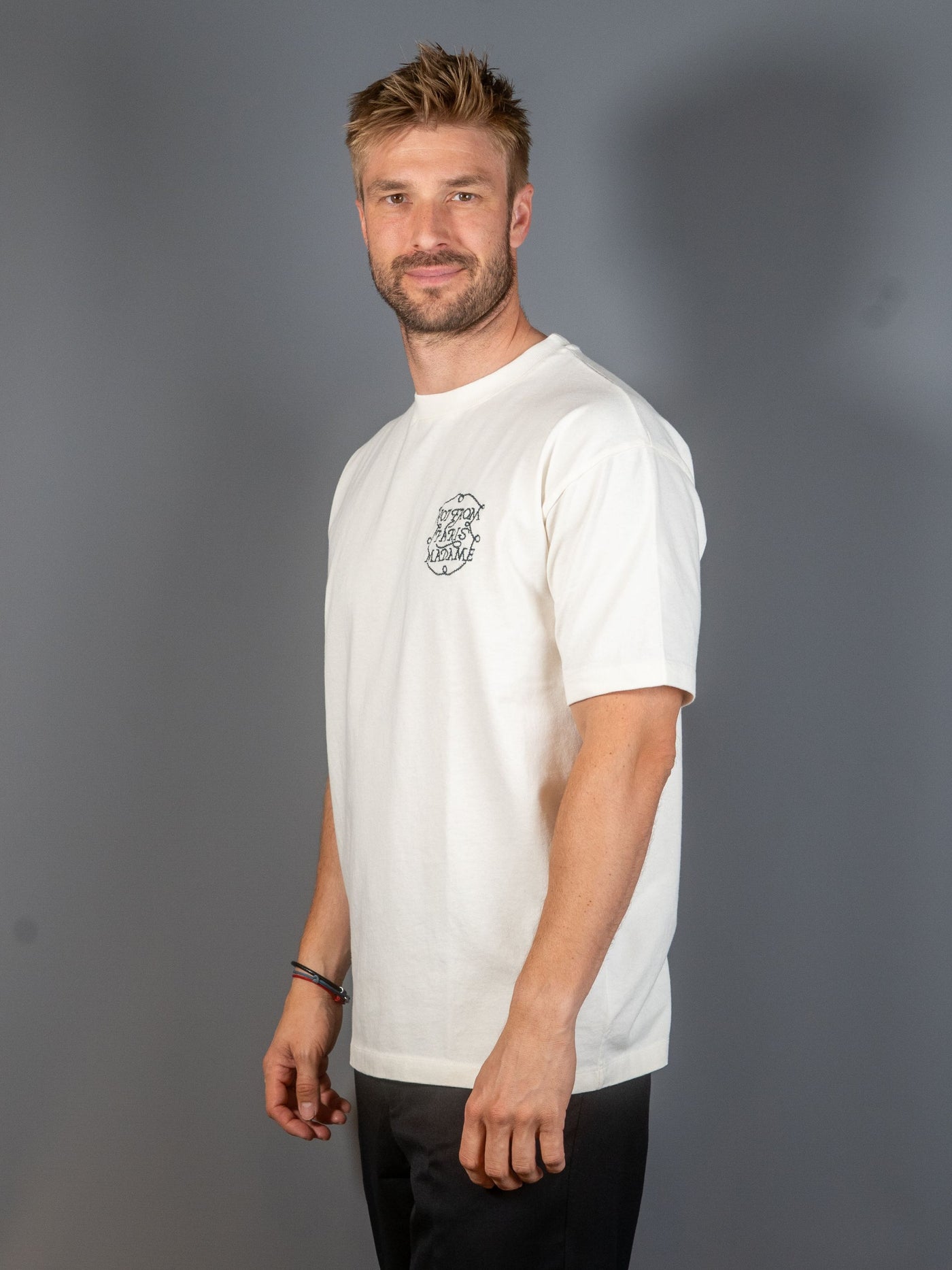 Le Tshirt Slogan Tresses – Off White