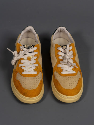 Medalist Low Sneaker Suede Leather - Orange