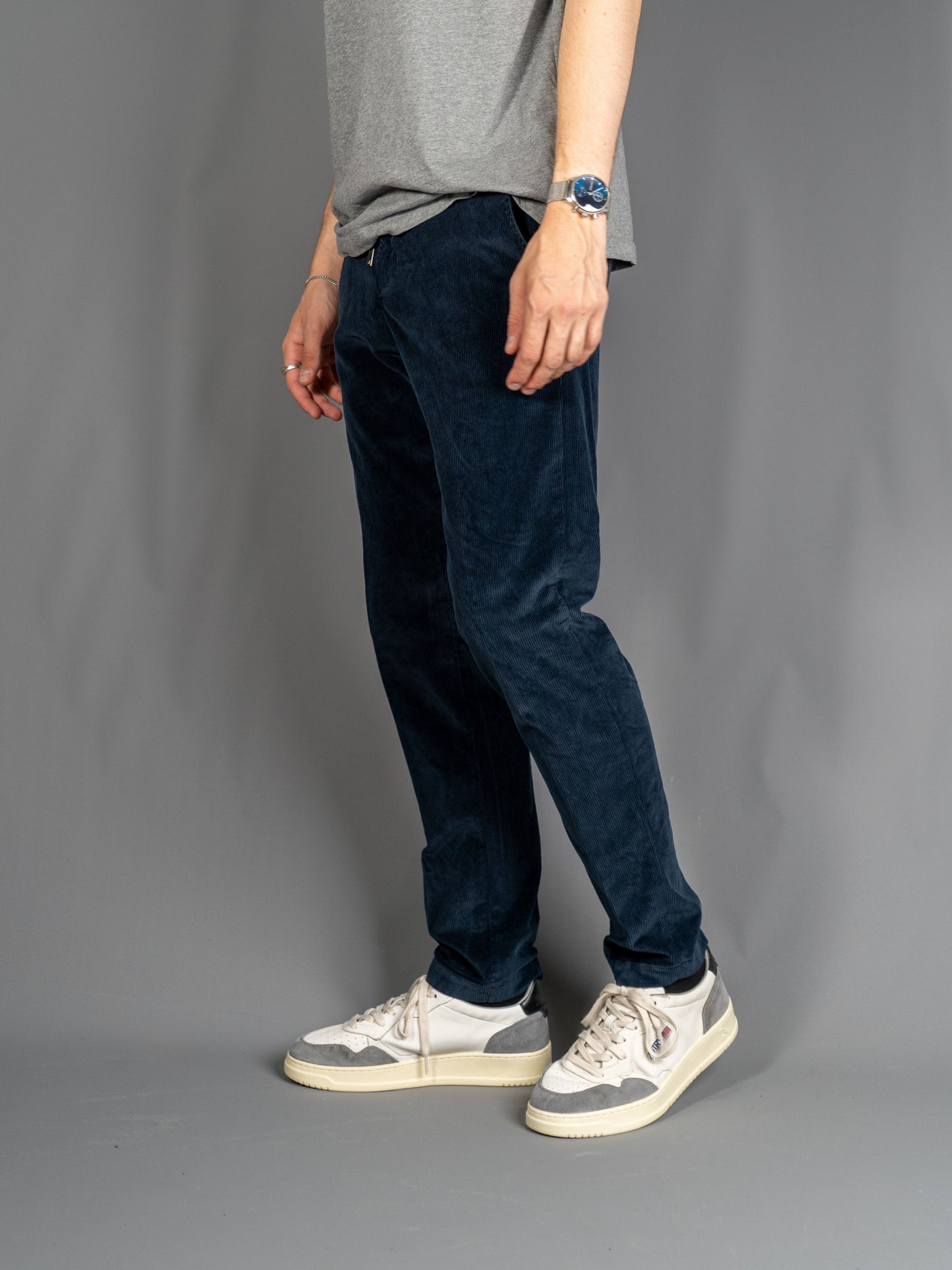 Apollo Contemporary Corduroy Pants - Blå