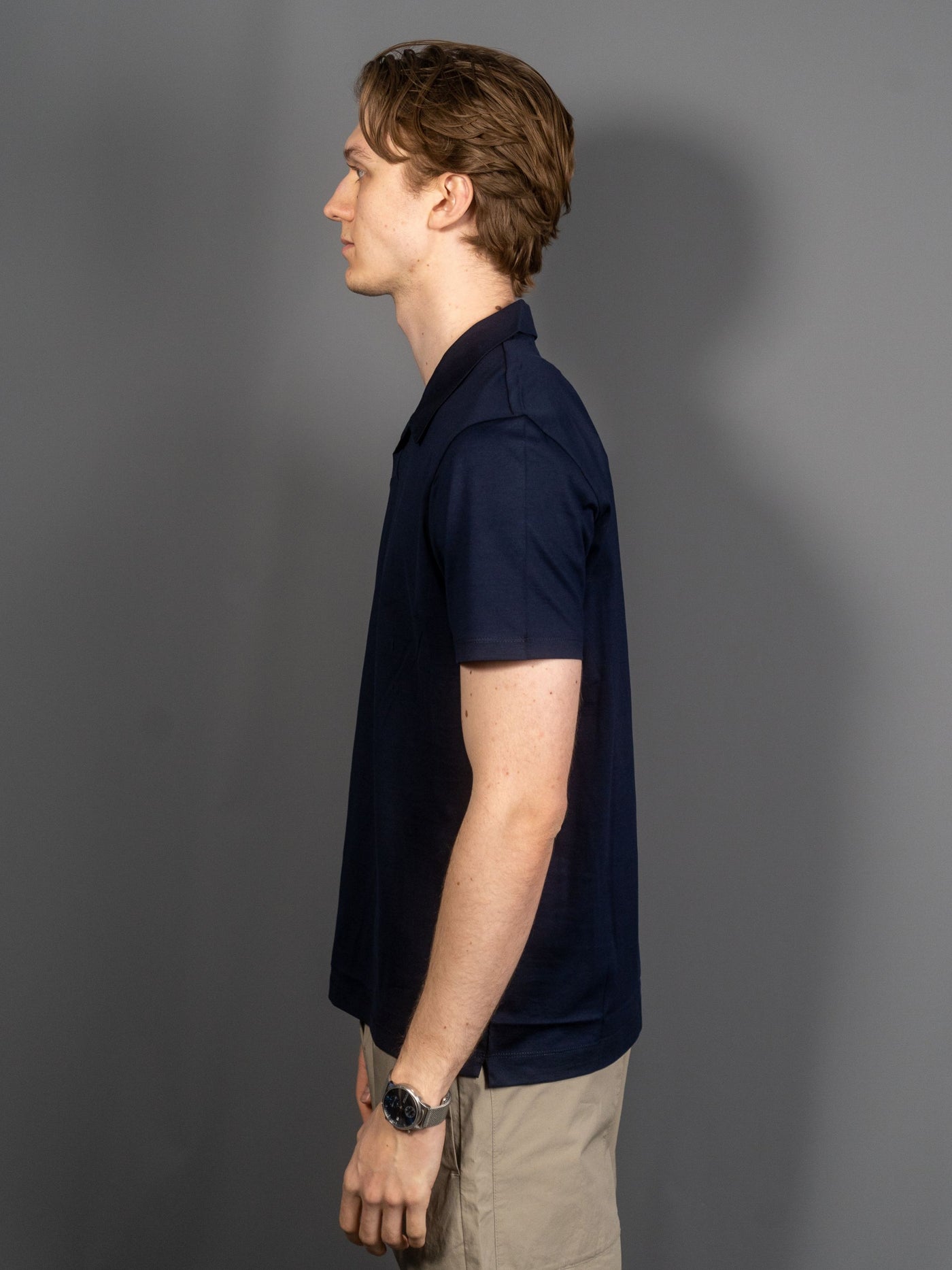 Jersey Polo - Navy