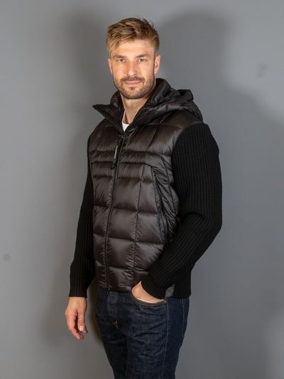 Knitwear Jacket Merino Wool Extrafine - Sort