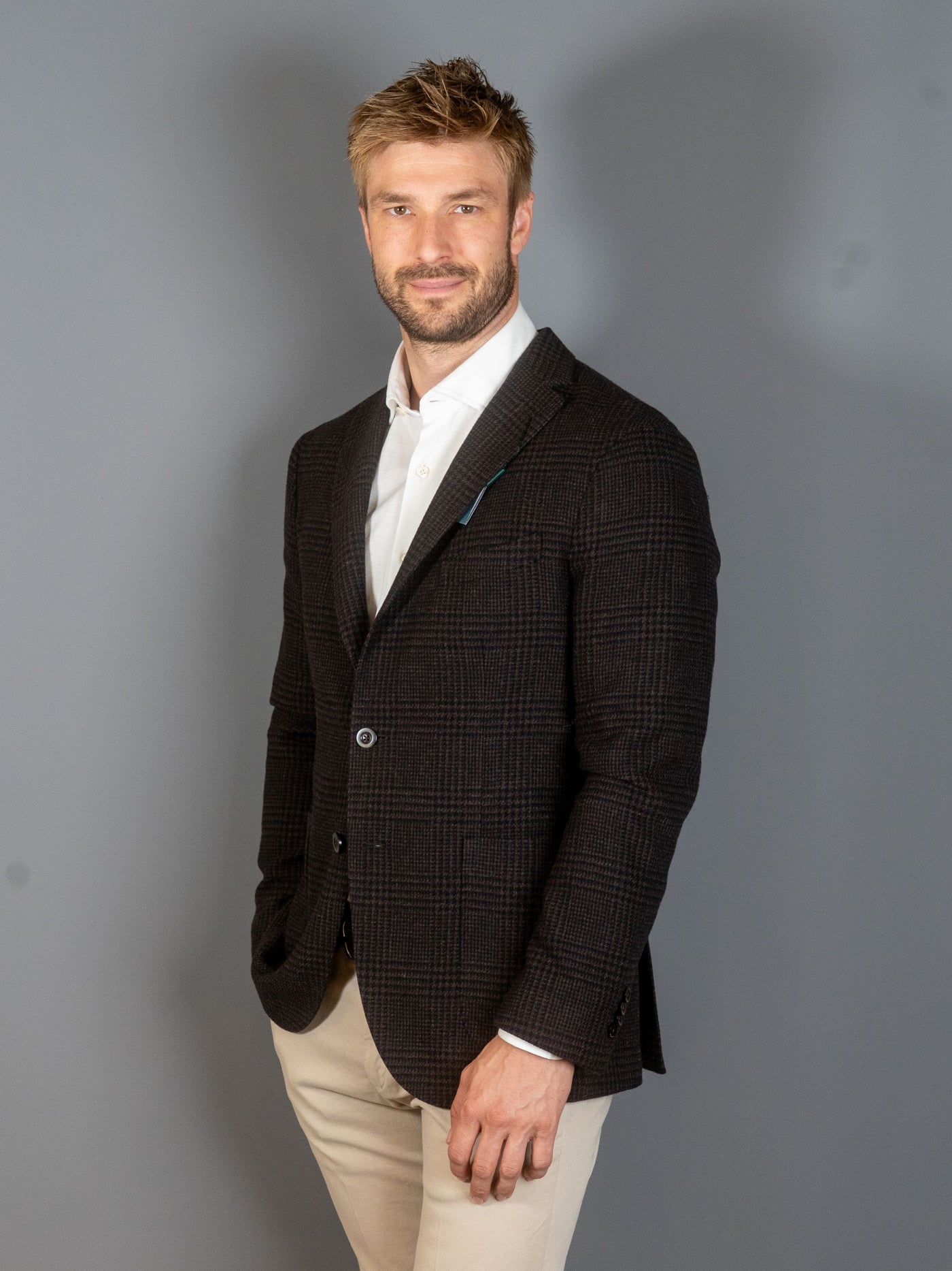 K Jacket Wool Cashmere Blazer - Brun