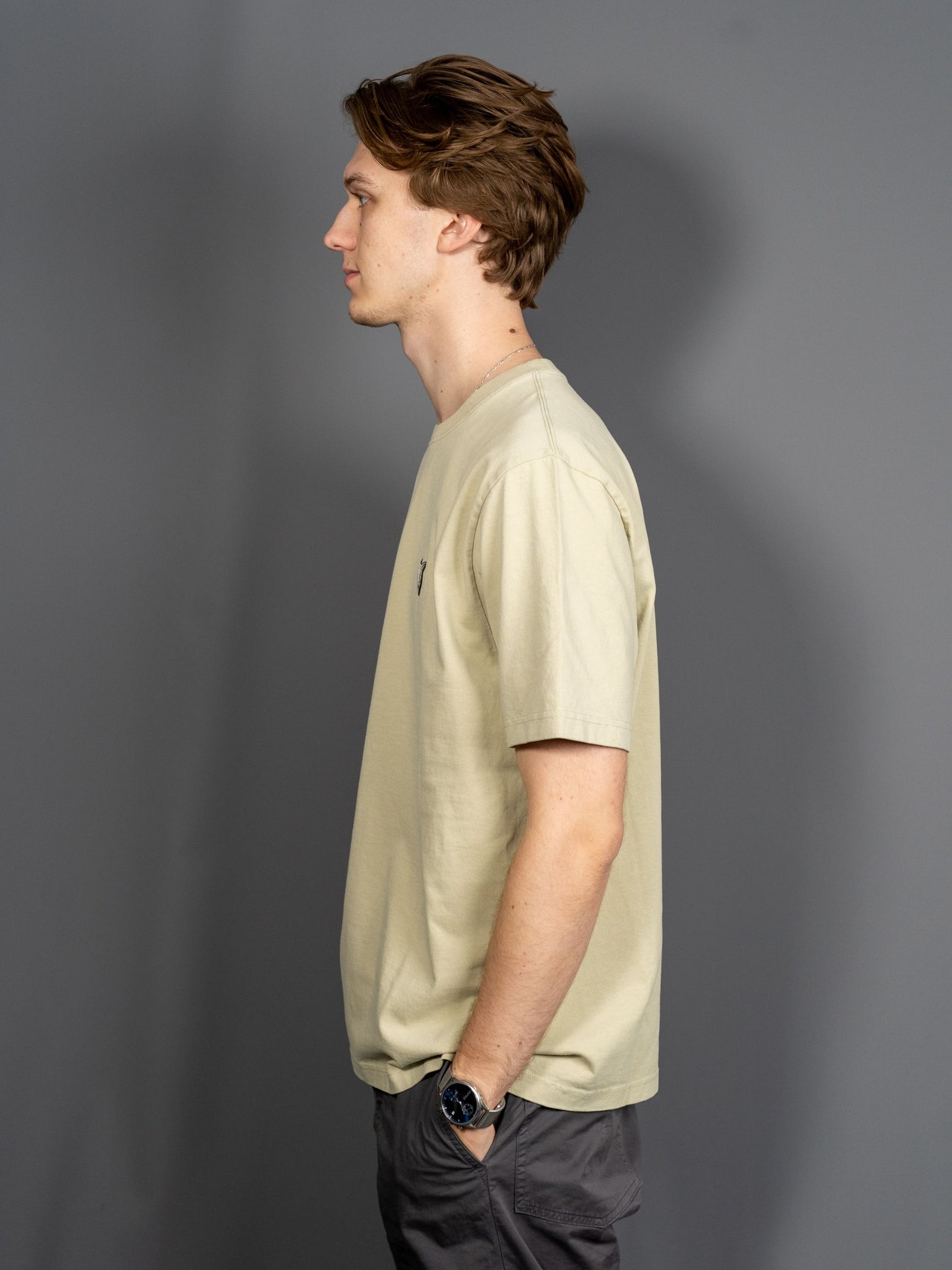 Bold Fox Head Patch Comfort T-shirt - Grøn