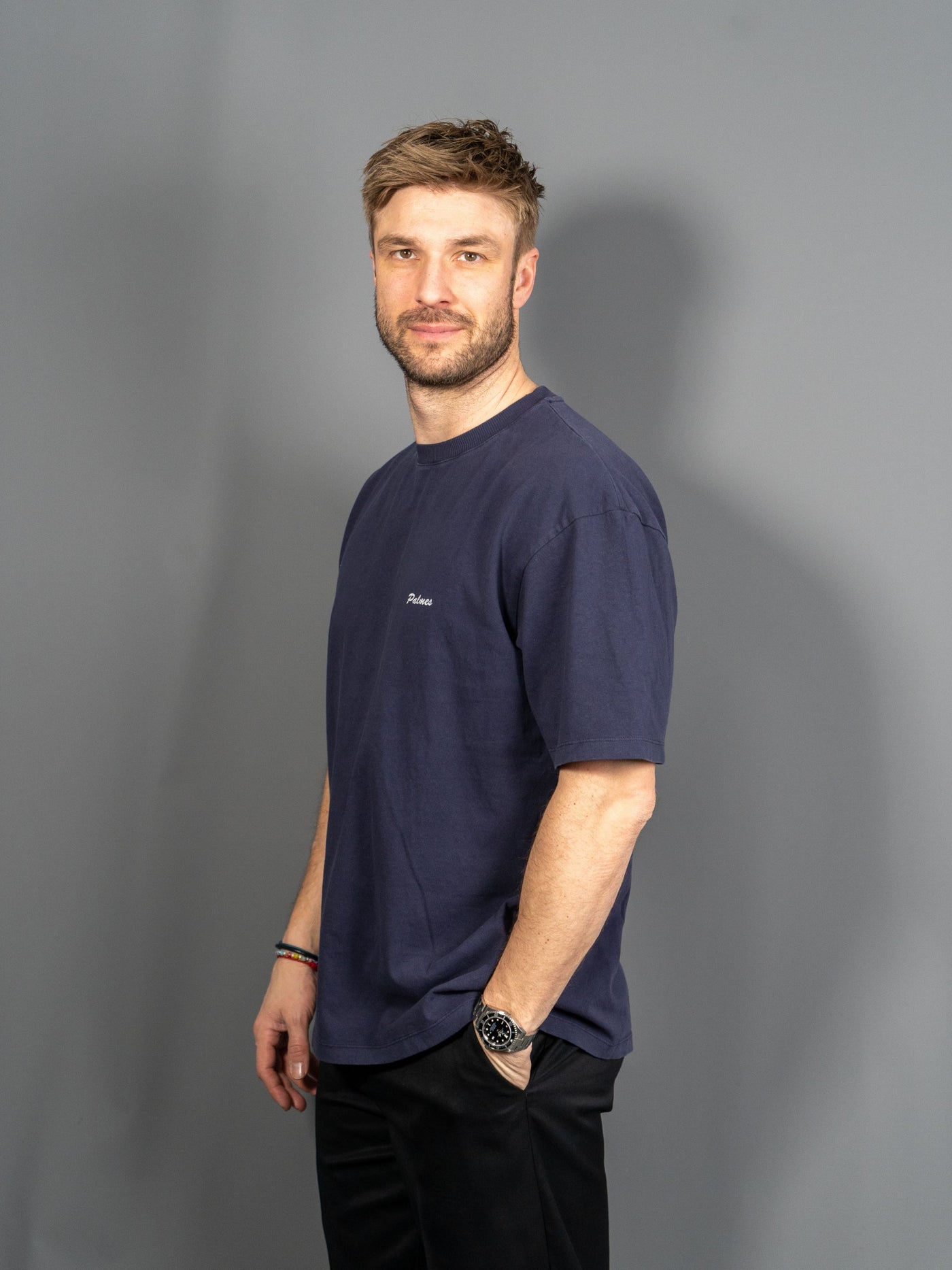 Dyed T-shirt - Navy