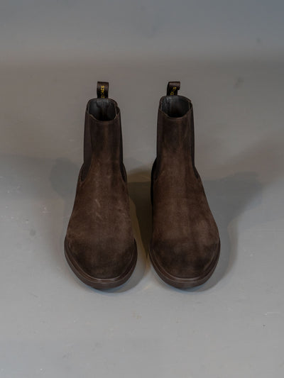 Suede Chelsea Boot - Brun