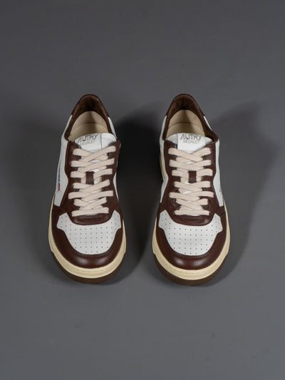 Medalist Low Sneaker Leather - Brun