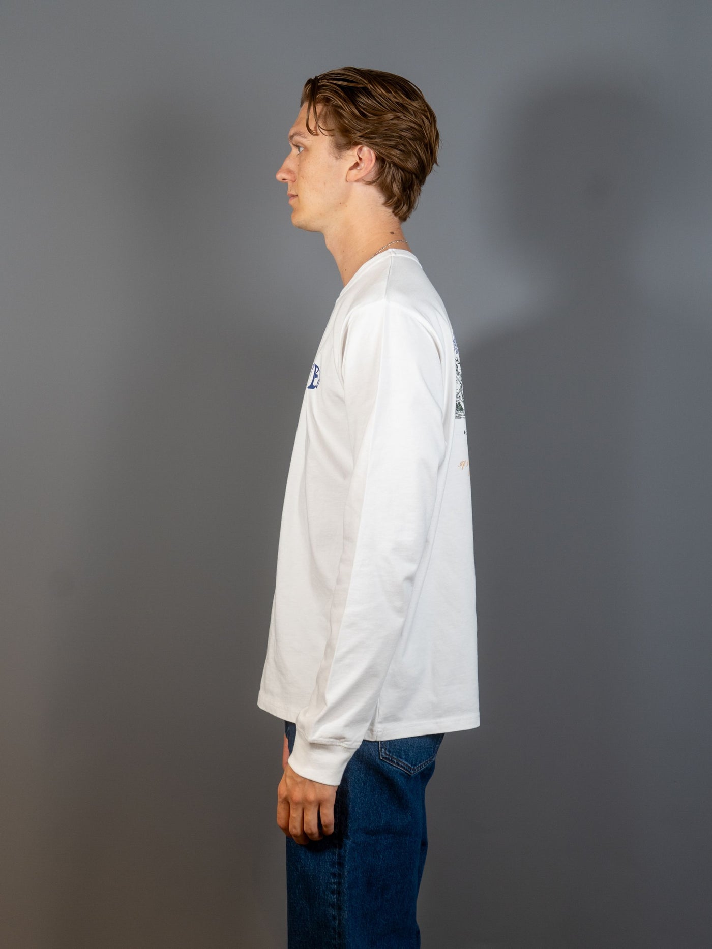 Angels LS T-Shirt - Hvid