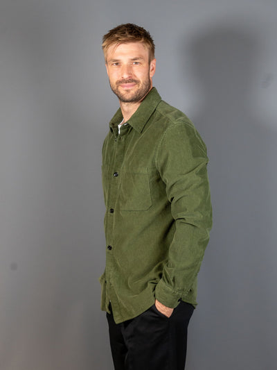 Overshirt Corduroy - Grøn