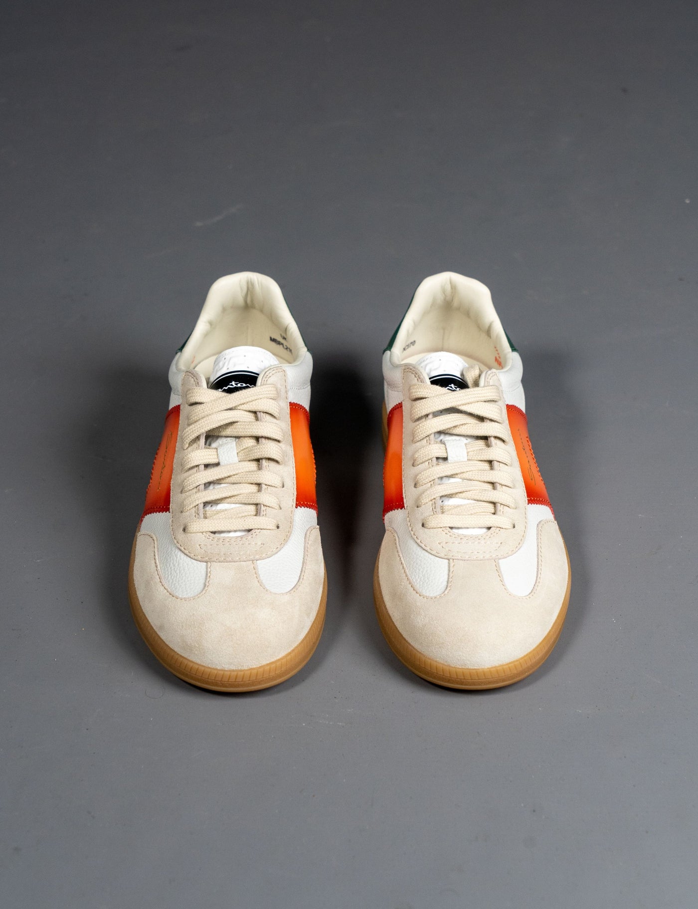 Leather Suede DBS Oly Sneaker - Orange