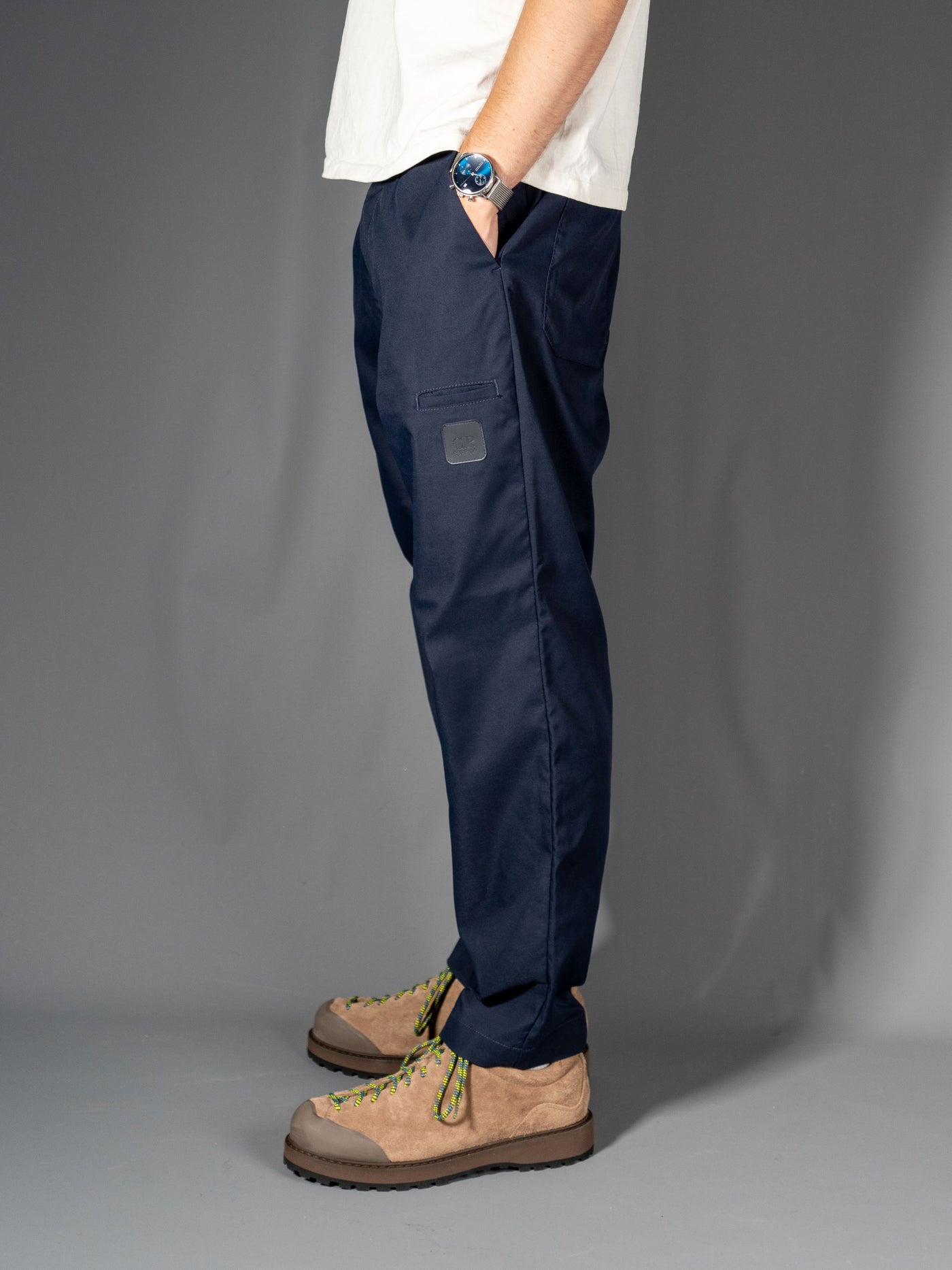 Metropolis Series Technical Panama Regular Pants - Navy