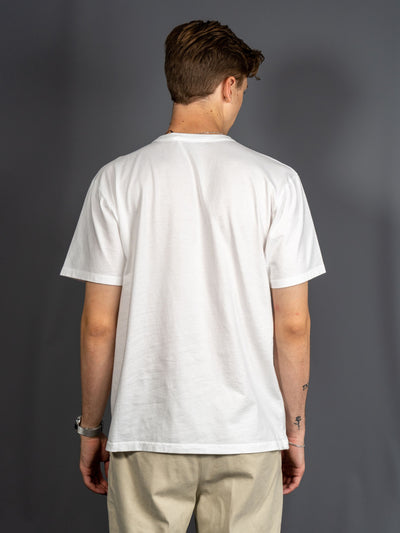 Grey Fox Head Patch Classic T-Shirt - Hvid