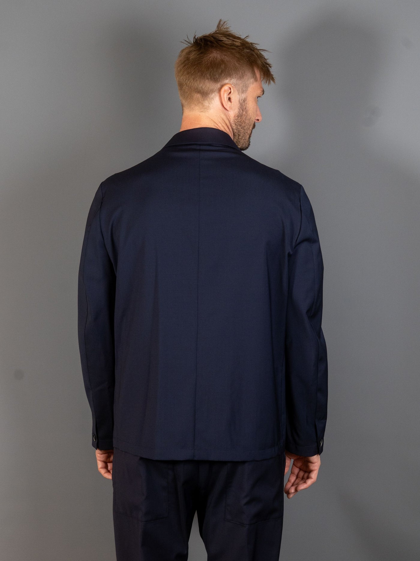 Overshirt Visal Tropical Woven - Navy