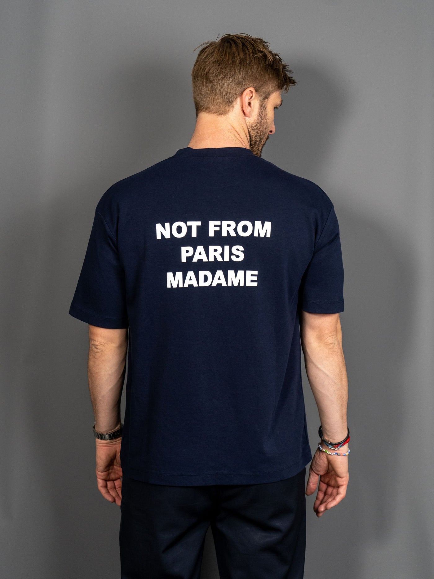 Le T-Shirt Slogan - Navy