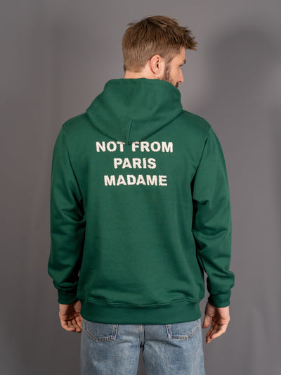 Le Hoodie Slogan - Grøn