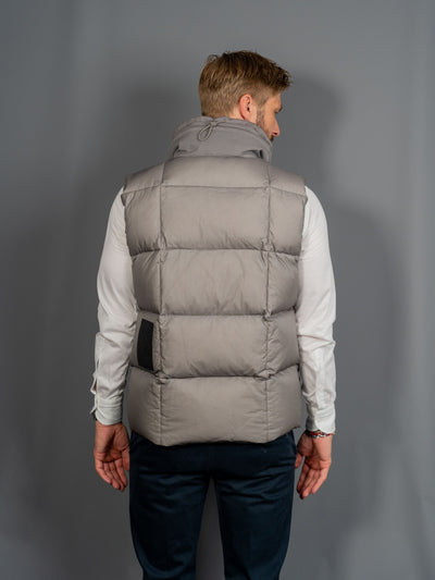 Shelter Combo Down Jacket Vest - Grå