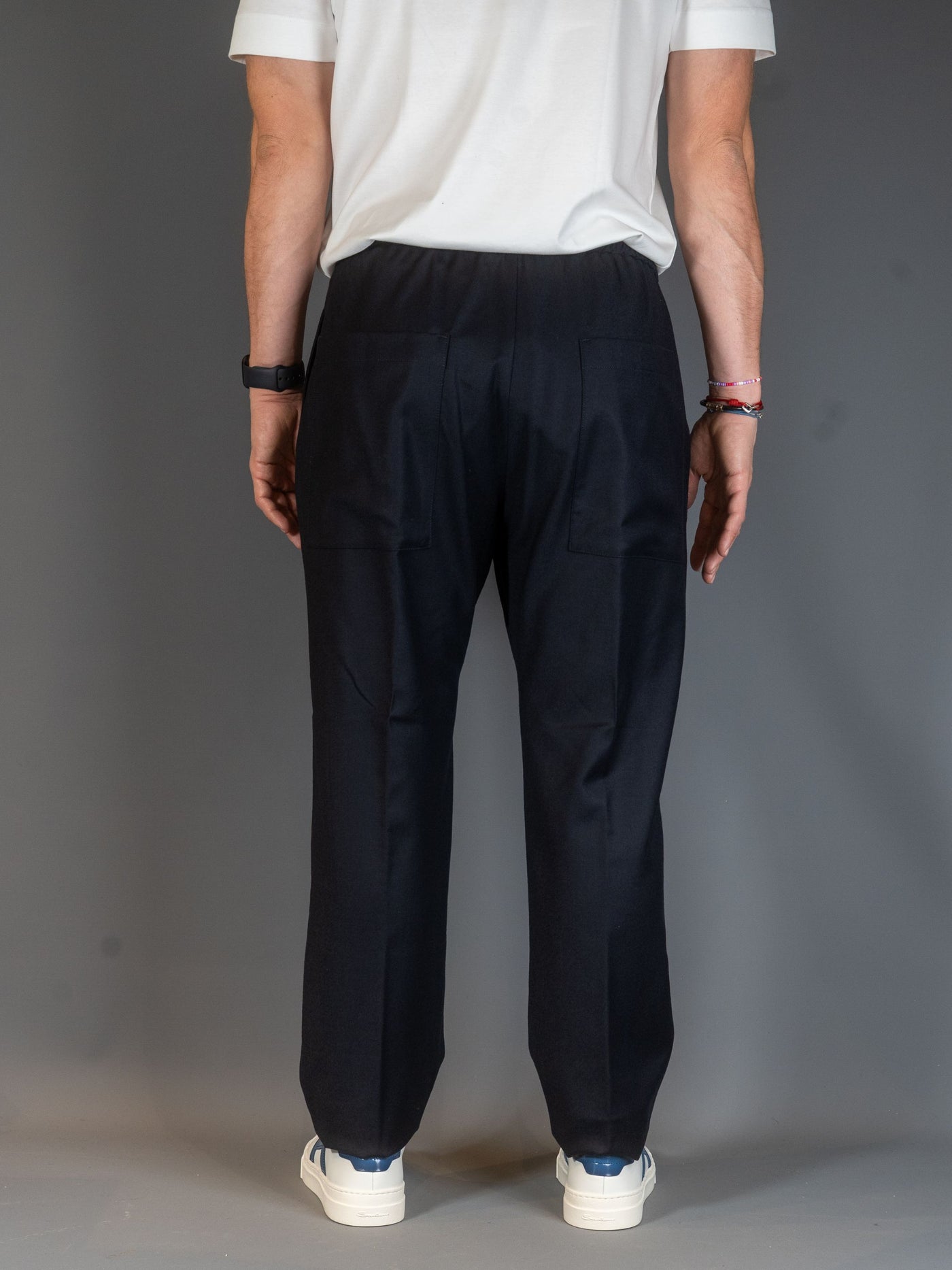 Trousers Bativoga Flannel - Navy