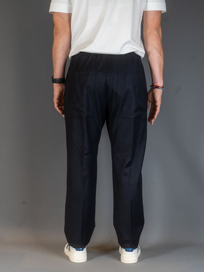 Trousers Bativoga Flannel - Navy