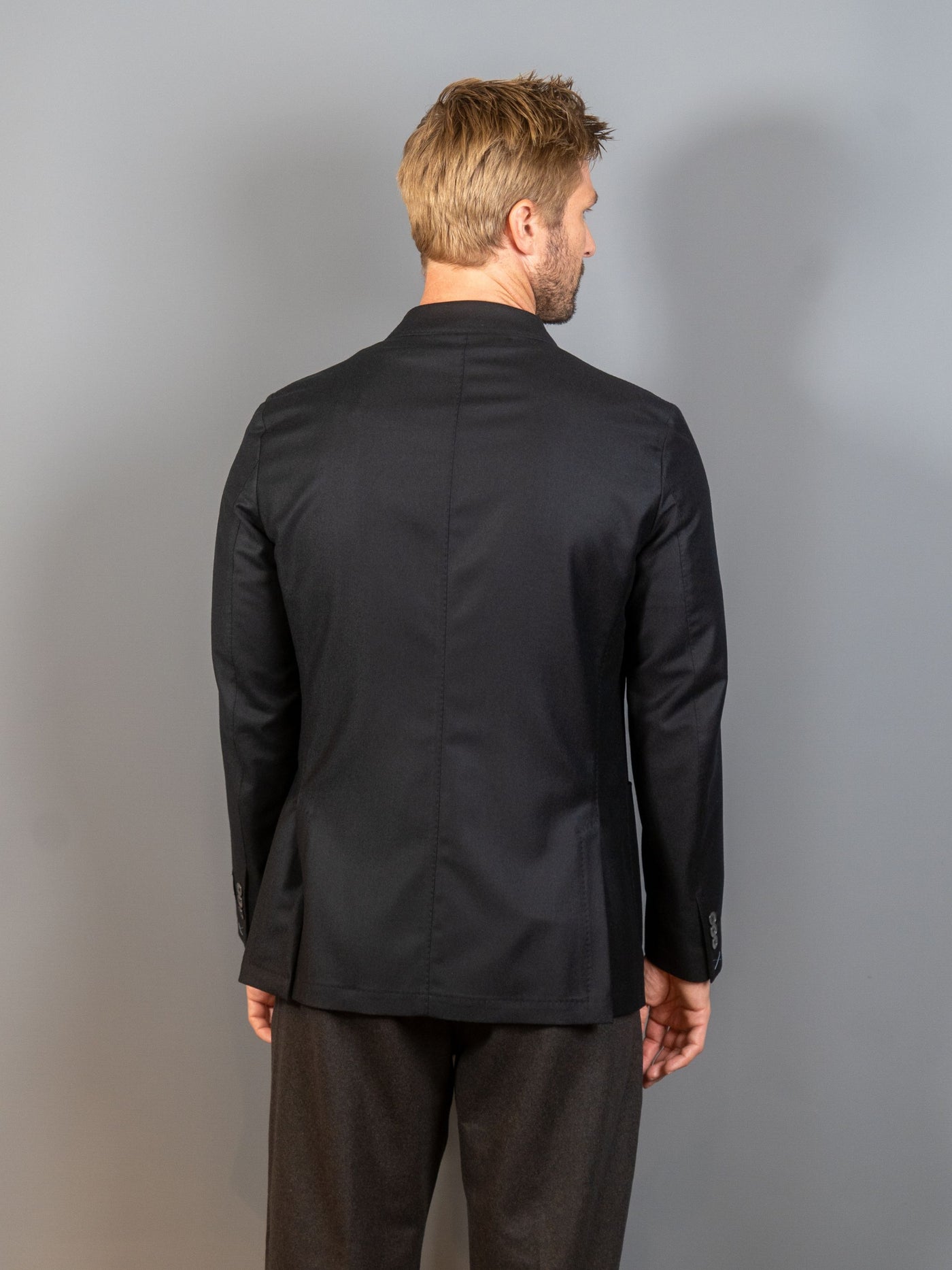 Zero Gravity DB Flannel Blazer - Sort