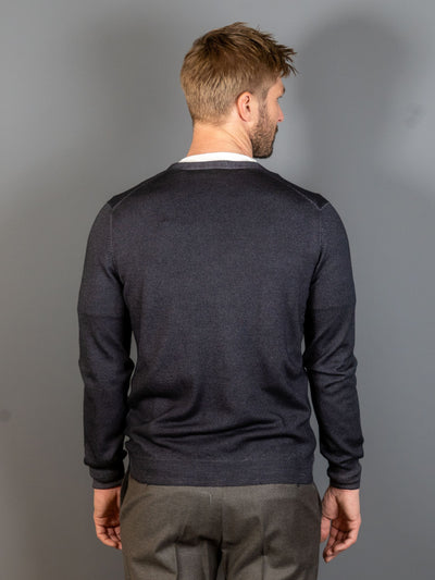 Vintage Wool Cardigan - Grå