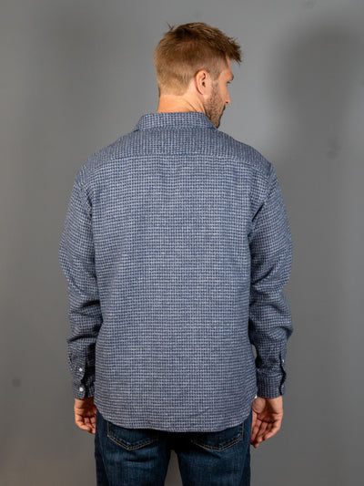 Cotton Mouline Shirt - Blå