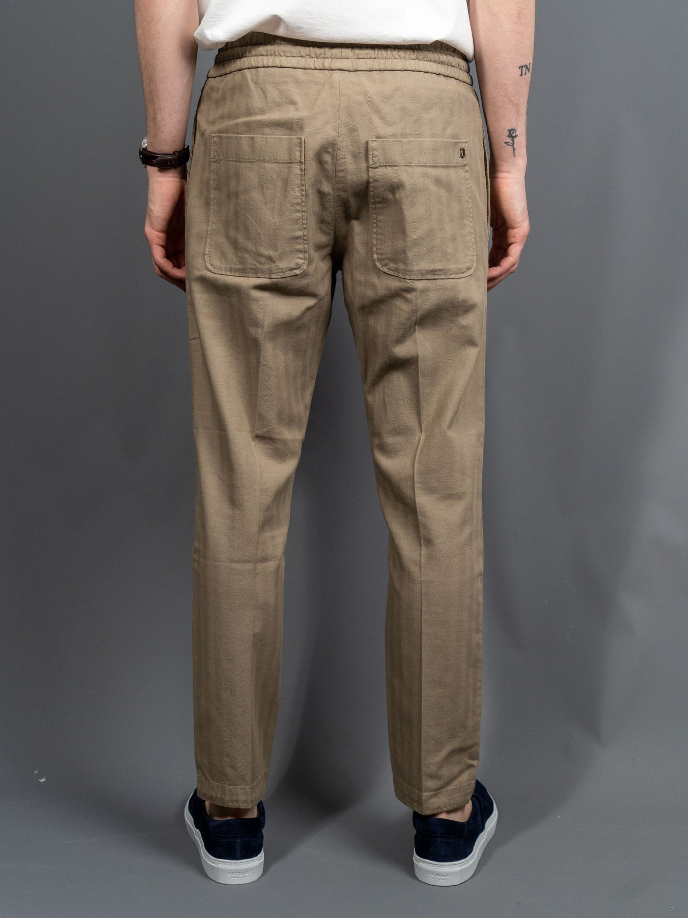 Dom Regular Fit Pants - Brun