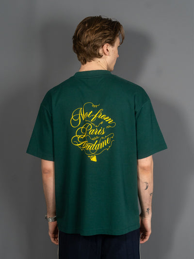 Le T-Shirt Slogan Vignes - Grøn