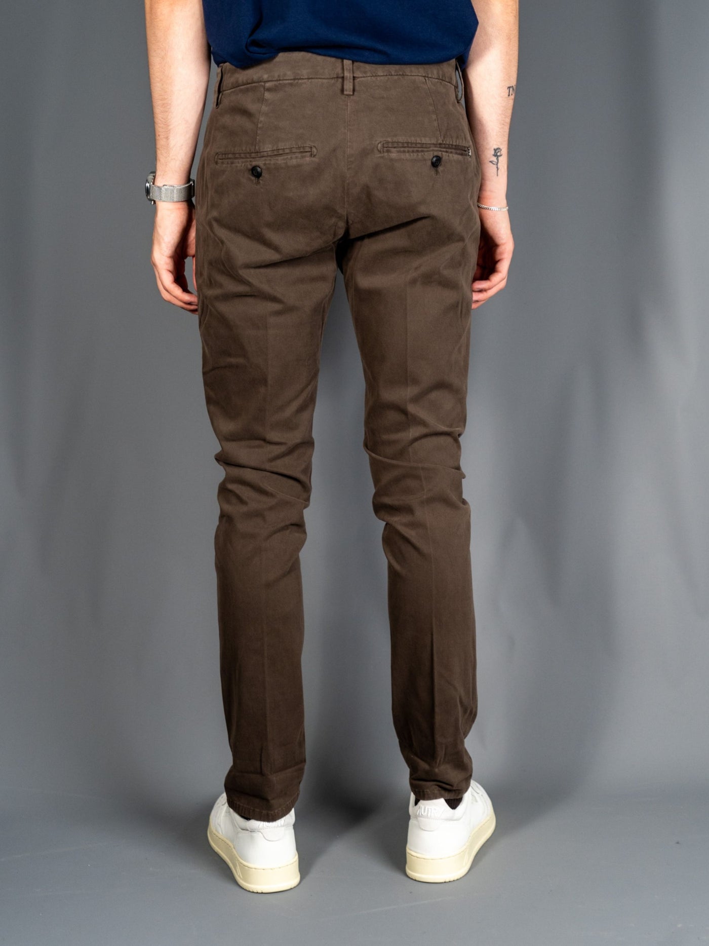 Gaubert Slim fit Chinos GSE - Brun