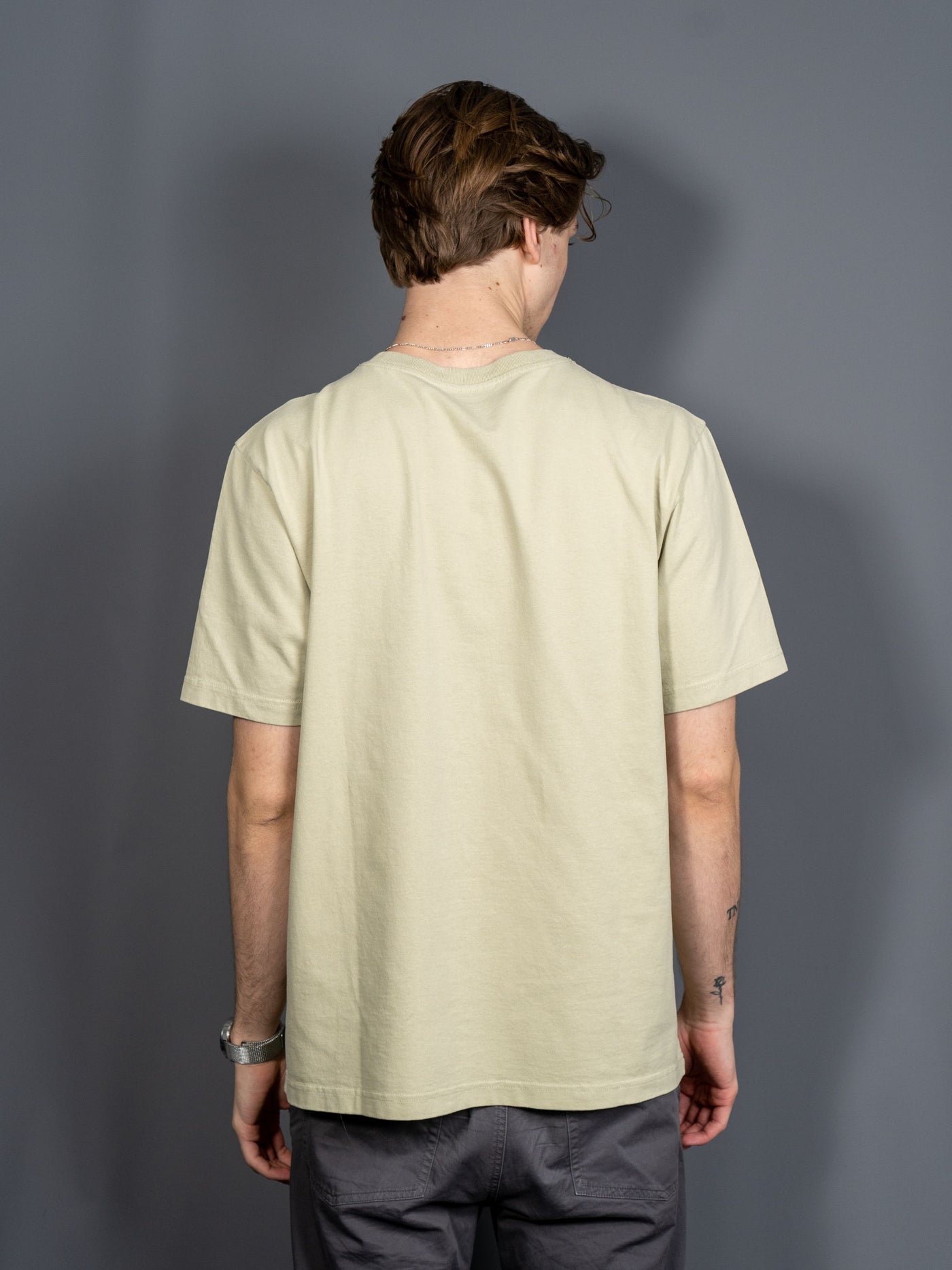 Bold Fox Head Patch Comfort T-shirt - Grøn