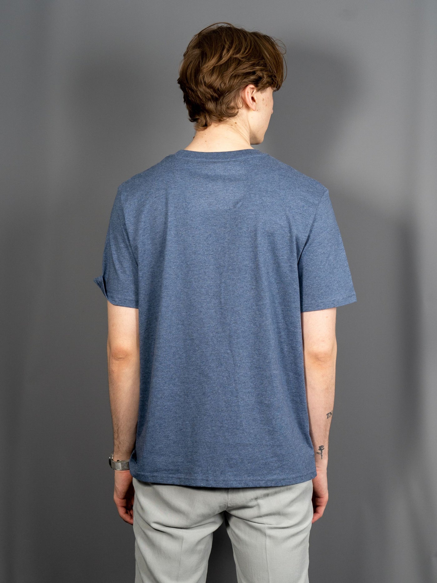 Wardhog Organic Basic Tee - Blå