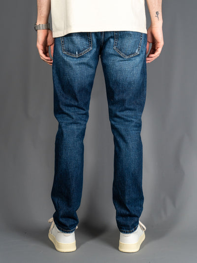 Icon Regular Fit Japanese Jeans - Blå