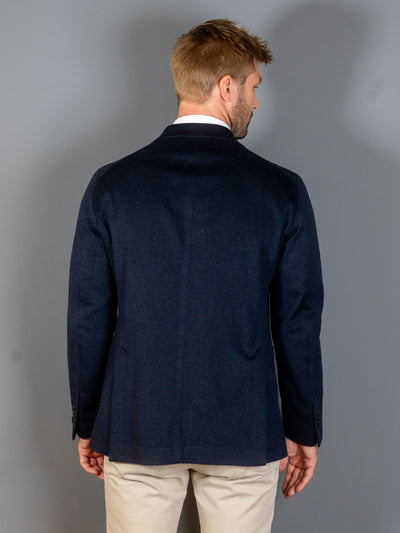 Pure Cashmere Blazer - Navy