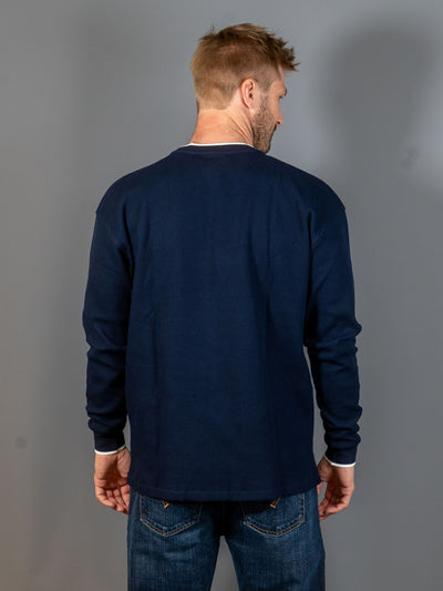 Le T-shirt Waffle – Navy