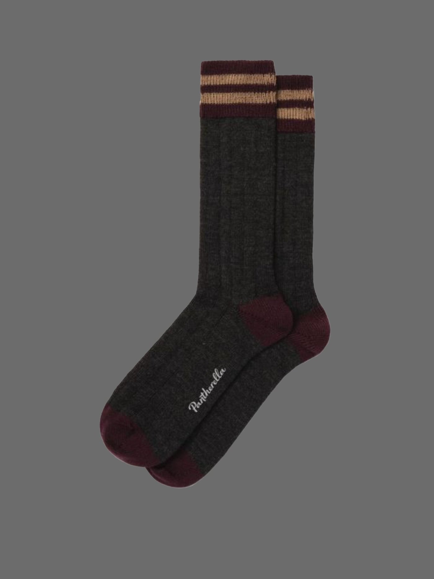 Royston Wool Socks - Mørkegrå