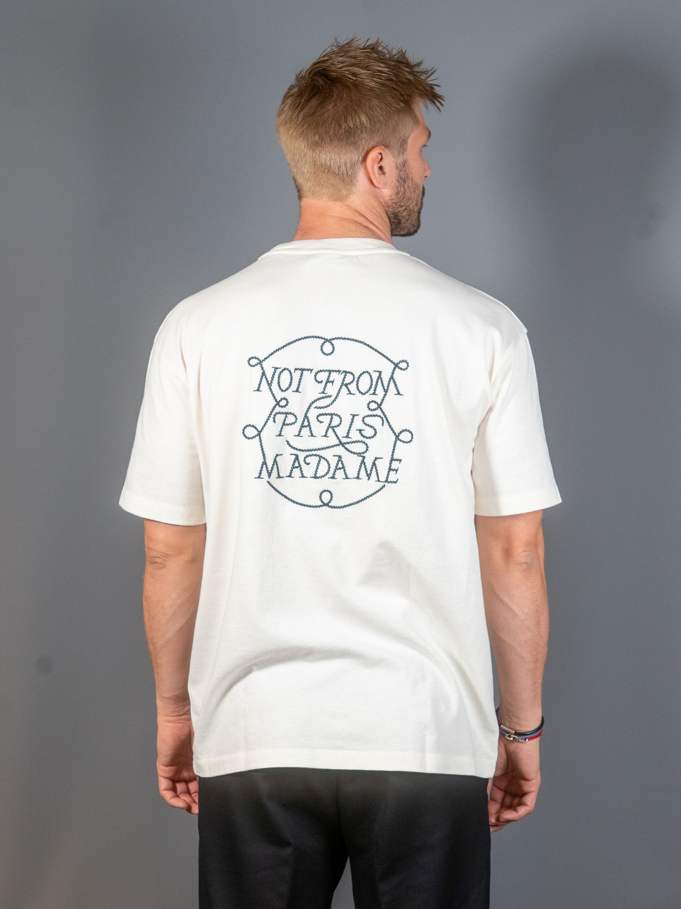 Le Tshirt Slogan Tresses – Off White