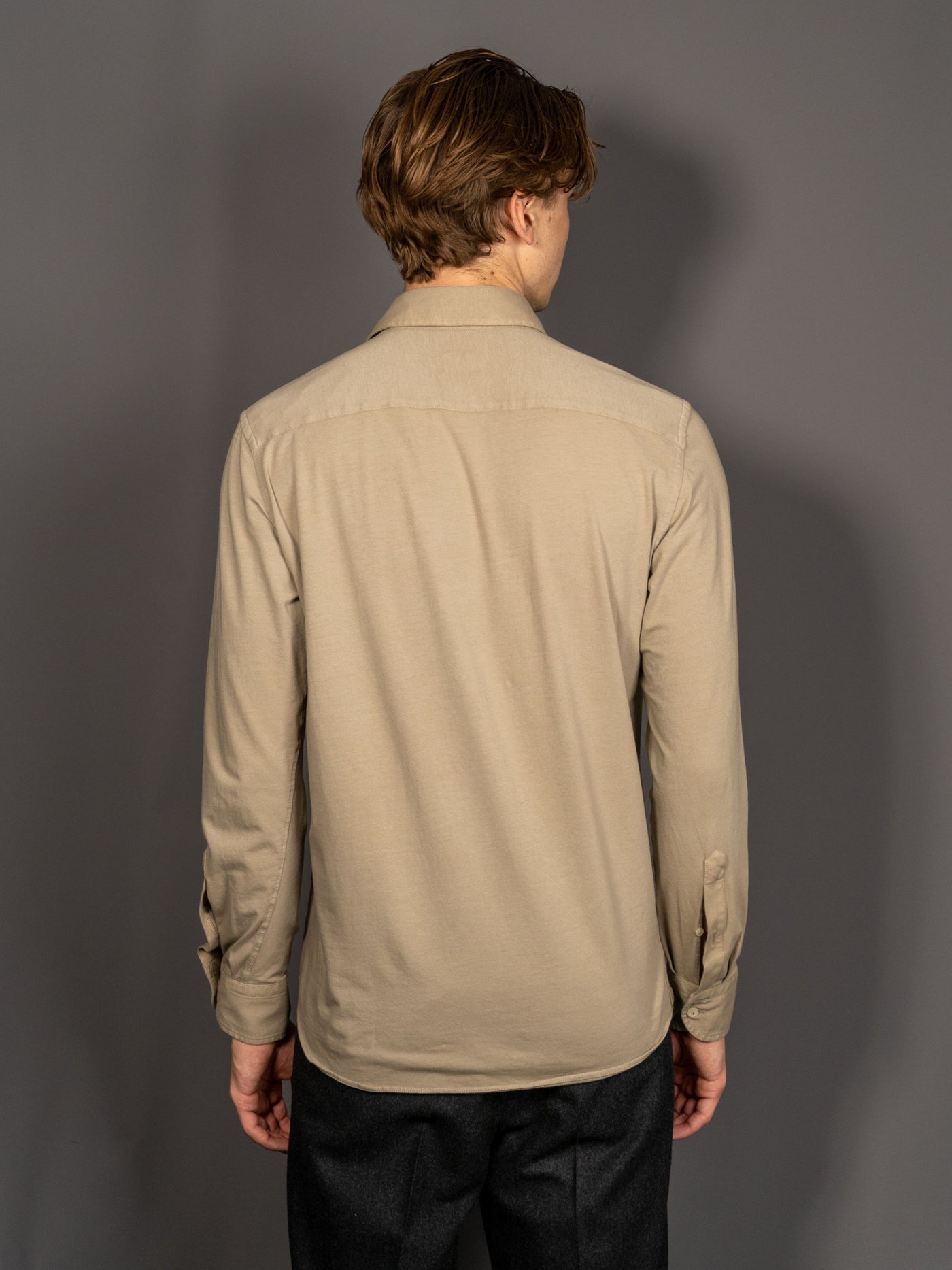 Jersey Luxury Shirt - Sand