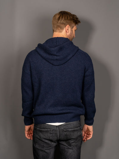 Hoodie Full Zip - Navy