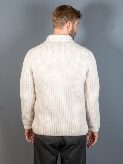 Wool Cardigan – Sand