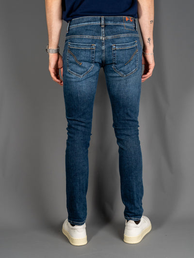 George Slim Fit Jeans GF2 - Blå