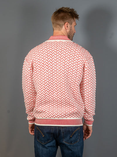 La Maille Chevron – Rød