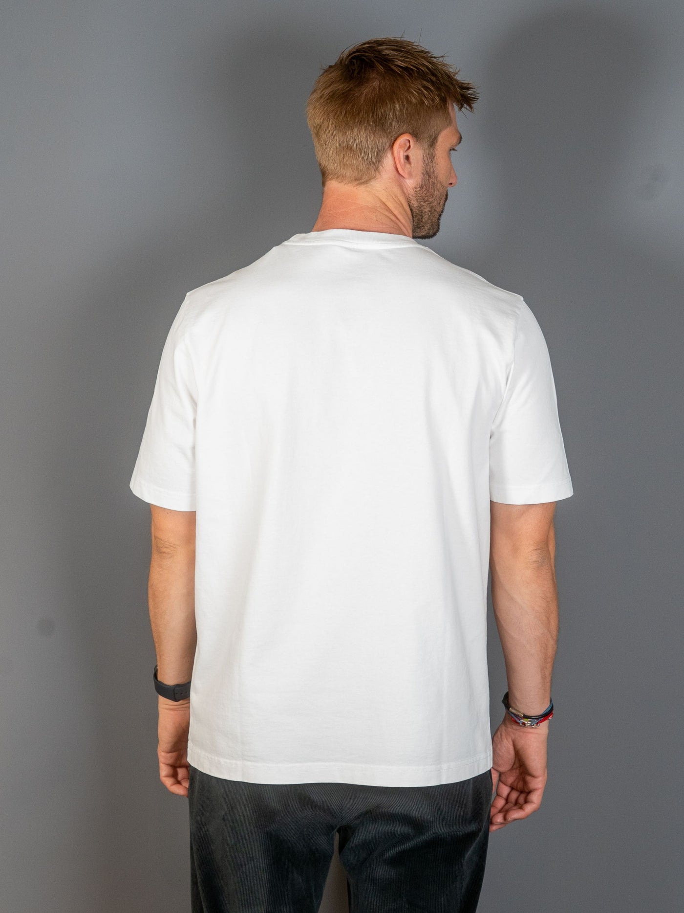 Maison Kitsuné Pillar Comfort Tee - Hvid