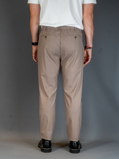 Apollo Contemporary Flannel Pants - Beige