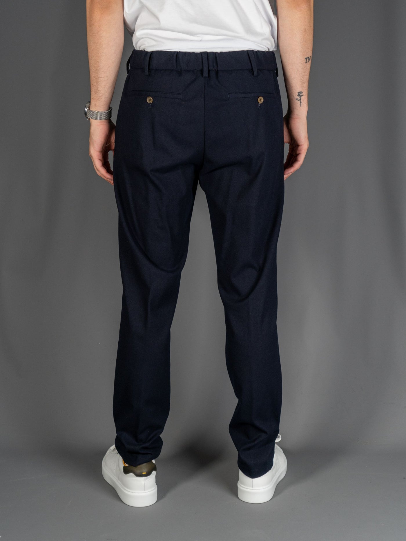 Apollo Contemporary Flannel Pants - Navy